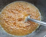 A picture of step 2 of Til Chikki.
