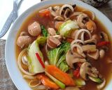 Foto langkah ke 8 dari resep Jamur Champignon kuah sapo.