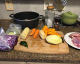 Foto del paso 1 de la receta: Cocina antifrío: Sopa de pollo y vegetales