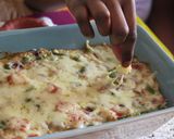 A picture of step 5 of Cheesy baked vegetable and rice.