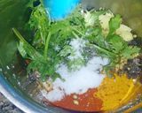 A picture of step 3 of Restaurant style grilled fish with special masala.