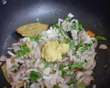 A picture of step 2 of Chicken Biryani.