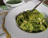 Foto del passaggio 3 della ricetta Lasagnette con basilico al pesto