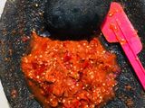 Ayam balado pedas khas Padang