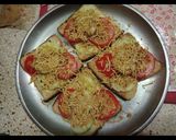 A picture of step 6 of Veg sandwich.