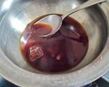 A picture of step 4 of Punjabi khatta meetha mixed vegetable pickle.