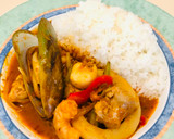 Foto del paso 5 de la receta: Bamias de pollo de marisco Japonés GUAMBO 🇺🇸🇺🇾🇯🇵ガンボ