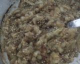 A picture of step 2 of Smokey Baingan Bharta.
