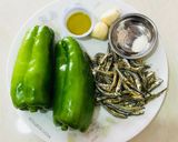 Foto langkah ke 1 dari resep Tumis cabe paprika & ikan teri.