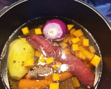 Foto del paso 1 de la receta: Lentejas con chorizo verdura y un aliño especial