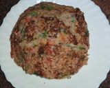 A picture of step 3 of Eggless Oat-banana pancakes.
