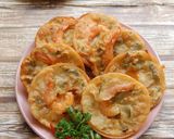 Foto langkah ke 4 dari resep Bakwan Bayam dan Udang.