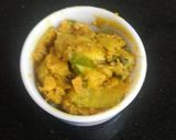 A picture of step 4 of Raw papaya Sambhariya.