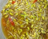 Foto langkah ke 5 dari resep Tauge tempe kedelai pedas manis.