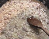 A picture of step 4 of Saffron and sausage risotto.