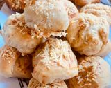 Foto del paso 8 de la receta: PANCITOS SABORIZADOS CON DOS TIPOS DE QUESOS (premezcla con levadura) 🤩😋😋🥯🧀🥖😍