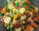 Foto langkah ke 4 dari resep Sapo tahu beef mix.
