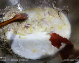 Foto del paso 3 de la receta: Arroz cremoso de primavera 🌸🌸 con curry rojo