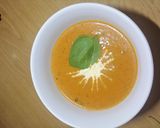 A picture of step 4 of Roasted tomato soup.