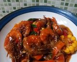 Foto langkah ke 5 dari resep Udang Asam Manis.