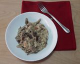 Pas rețetă Risotto cu mix de ciupercuțe și cârnați 6 fotografie