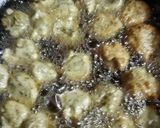 A picture of step 4 of Chicken Fritters😋.