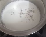 A picture of step 2 of Hot Cardamom Coffee.