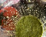 A picture of step 2 of Green pizza for kids (Moong dal recipe for children)(for Lunch or dinner).