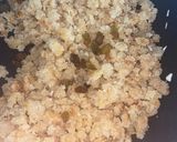 A picture of step 4 of Makhandi halwa.
