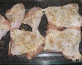 A picture of step 2 of Chicken with Peas and Mushrooms.
