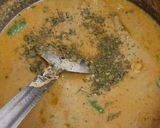 A picture of step 7 of Mutton green qorma.