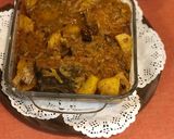 A picture of step 5 of Doi-Katla Kalia (Carp in the Yoghurt Curry).