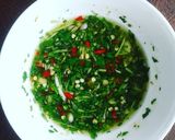 Hình bước làm 2 của món Nước mắm ngò Nha Trang