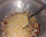 A picture of step 5 of Moong Dal ki khichdi.