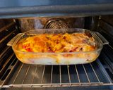 Hình bước làm 2 của món Khoai tây nướng thịt ham (Tartiflette)