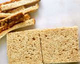 A picture of step 1 of Bread jam roll.