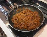 A picture of step 8 of Keto Lasagna.