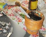 A picture of step 3 of Pesto alla Genovese (Vegan Option Included).