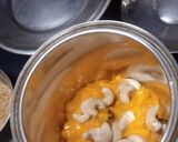 Kaju mango milkshake रेसिपी चरण 4 फोटो