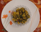 आलू मेथी की सब्जी (Aloo methi ki sabzi recipe in hindi) रेसिपी चरण 3 फोटो
