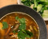 A picture of step 12 of Authentic hot and sour soup.