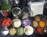 A picture of step 4 of Lasooni Palak Paneer.