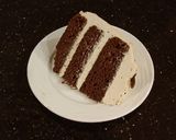 A picture of step 20 of Chocolate Layer Cake With Whipped Salted Caramel Cream Filling and Frosting.