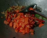 Foto langkah ke 3 dari resep Tumis kangkung saos tiram.