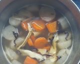 Hình bước làm 3 của món Súp cồi sò điệp