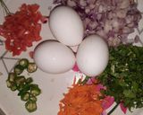 வல்லாரைக் கீரை ஆம்லெட் (Vallaarai Keerai Omelette) ரெசிபி ஸ்டேப் 1 புகைப்படம்