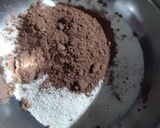 A picture of step 1 of Chocolate idli.