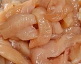 Zöldborsós csirkemell ragu recept fázis 1 fotója