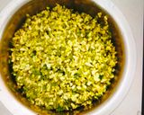 A picture of step 1 of MOONG DAL PAKODA /Moong dal vada/ Green garms pakoda.