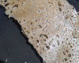 A picture of step 4 of Jowar dosa.